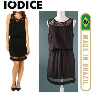 Iodice Womens Dress Sz 10 Black Brazilian Exclusiv